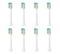 eufeifeiegds Cabezales de repuesto for cepillo de dientes eléctrico S100, S200, S600, S700, S800, S900, S710, S820 y S910 for X100.(8pcs WHITE)