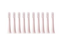 eufeifeiegds Cabezales de repuesto for cepillo de dientes eléctrico T100, cerdas suaves, boquillas adecuadas, 10 unidades(10Pcs Pink)