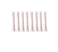 eufeifeiegds Cabezales de repuesto for cepillo de dientes eléctrico T100, paquete de vacío, cerdas suaves, boquillas adecuadas(8Pink)