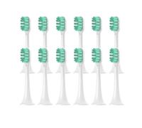 eufeifeiegds Cabezales de repuesto for cepillo de dientes eléctrico T300 (4, 8, 12 y 16 unidades) con cerdas suaves.(T300 Green-12pcs)