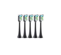 eufeifeiegds Cabezales de repuesto for cepillo de dientes eléctrico X3, X5, V1 y X3U (5-10 unidades)(5black)