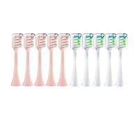 eufeifeiegds Cabezales de repuesto for cepillo de dientes eléctrico X3, X5, V1 y X3U (5-10 unidades)(5white 5pink)