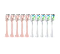 eufeifeiegds Cabezales de repuesto for cepillo de dientes eléctrico X3, X5, V1 y X3U (5-10 unidades)(5white 5pink)