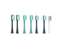 eufeifeiegds Cabezales de repuesto for cepillo de dientes Flow/X/X PRO/Z1/F1/One/Air 2/SE, cerdas suaves de vacío, 7 unidades(Army green)