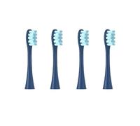 eufeifeiegds Cabezales de repuesto for cepillos de dientes eléctricos compatibles con todos los modelos X PRO, X, Z1, F1, One y Air.(4pcs dark blue)