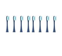 eufeifeiegds Cabezales de repuesto for cepillos de dientes eléctricos compatibles con todos los modelos X PRO, X, Z1, F1, One y Air.(8pcs dark blue)