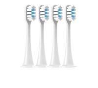 eufeifeiegds Cabezales de repuesto for cepillos de dientes eléctricos T300/T500/T700 con tapas, paquete sellado y cabezales suaves.(4White)