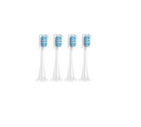 eufeifeiegds Cabezales de repuesto for cepillos de dientes eléctricos T300/T500/T700 con tapas, paquete sellado, cabezales suaves.(4Blue)