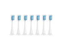 eufeifeiegds Cabezales de repuesto for cepillos de dientes eléctricos T300/T500/T700 con tapas, paquete sellado, cabezales suaves.(7Blue)