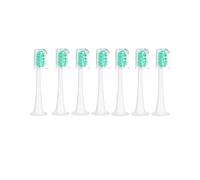 eufeifeiegds Cabezales de repuesto for cepillos de dientes eléctricos T300/T500/T700 con tapas, paquete sellado, cabezales suaves.(7Green)