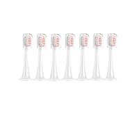 eufeifeiegds Cabezales de repuesto for cepillos de dientes eléctricos T300/T500/T700 con tapas, paquete sellado, cabezales suaves.(7Pink)