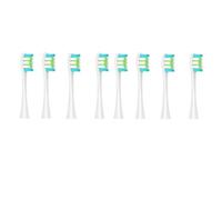 eufeifeiegds Cabezales de repuesto for cepillos de dientes eléctricos/X/X PRO/ Z1/ F1/ One/Air 2/SE, cerdas suaves y de vacío.(Silver)