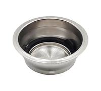 eufeifeiegds Cesta de 51 mm for cafetera con boquilla/portafiltro sin fondo. Filtro de 51 mm con silicona y 1 orificio presurizado.(Pressurized 1cup)