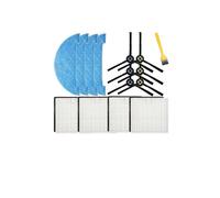 eufeifeiegds Compatible con X750 X800 X785 V80 Max Cepillo lateral Filtro HEPA Mop Repuestos Accesorios Piezas de aspiradora robot wefeiegds(Light Grey)