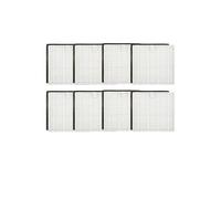 eufeifeiegds Compatible con X750 X800 X785 V80 Max Cepillo lateral Filtro HEPA Mop Repuestos Accesorios Piezas de aspiradora robot wefeiegds(Dark Khaki)