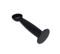 eufeifeiegds Cuchara de café con prensador, soporte de acero inoxidable, cuchara prensadora, herramientas 2 en 1, cuchara medidora portátil for café en polvo.(51mm plastic spoon)