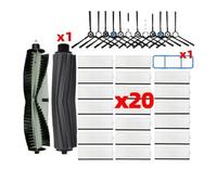 eufeifeiegds Kit de goma for filtro de cepillo lateral principal y piezas de limpieza for A7, A9S, V8, V8s, X750, X800, X785, V80, L100, SSR1, SSRA1 wefeiegds(Set 2)