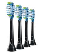 eufeifeiegds Paquete de 4 cabezales de repuesto for cepillo de dientes eléctrico C3, color blanco o negro.(4PCS Black -C3)