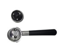 eufeifeiegds Portafiltro Diámetro exterior 60 mm Diámetro interior 51 mm 15-20 bar Piezas for cafetera espresso Portafiltro(Detachable Black)