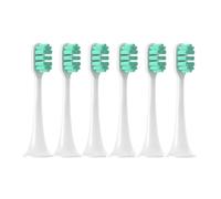 eufeifeiegds Tapas de cerdas suaves for cabezales de cepillos de dientes eléctricos T300/T500/T500C/T700, boquillas for envasado al vacío(Verde)