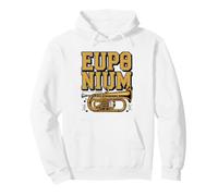 Eufonista Metal Banda Orquesta Identidad De Músico Sudadera con Capucha