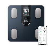 eufy Báscula para Peso Corporal, báscula Digital de baño con Seguimiento de Fitness Wi-Fi, análisis Inteligente, Cuerpo Virtual 3D, báscula Bluetooth con Emojis, 16 Medidas, frecuencia cardíaca, IMC,