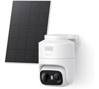 eufy by Anker eufyCam C37 Cámara Vigilancia WiFi Exterior 2K Solar | Seguimiento IA 360° giro e inclinación, batería 6700mAh, reconocimiento facial, visión nocturna en color
