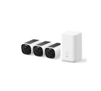 eufy by Anker eufyCam E40 Camara vigilancia WiFi Exterior Solar 2K | Panel solar incorporado, visión nocturna MaxColor, sin costo mensual, almacenamiento local, con HomeBase 2