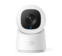 eufy by Anker Indoor CAM C220 Camara vigilancia WiFi Interior 2K | Con cable, PTZ 360, Human/Motion AI, monitor de bebés, cámara para mascotas, seguridad en el hogar