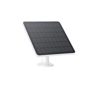 eufy by Anker Panel Solar 3W Compatible con eufyCam | Negro/Blanco, Clase E, alimentación continua IP65 para vigilancia exterior y carga de cámaras