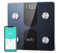 eufy Smart Scale C1 con Bluetooth, báscula de baño digital inalámbrica con medición de grasa corporal, 12 mediciones, peso/grasa corporal/IMC, análisis de composición corporal