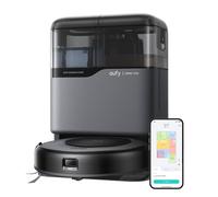 eufy C20 Omni Robot Aspirador y fregasuelos con Estación Todo en Uno, Vaciado Automático, Lavado y Secado de Mopa para Limpieza Manos Libres, Succión de 7.000 Pa