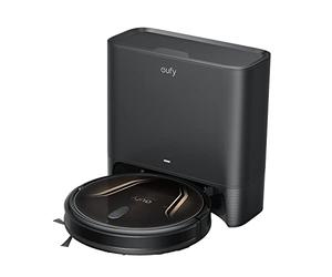 eufy Clean de Anker, Clean G40Hybrid+, Robot Aspirador, autovaciado, Robot Aspirador y mopa, Potencia de 2500 Pa, Wi-Fi, búsqueda de rutas, diseño Ultrafino, Ideal para la Limpieza Diaria