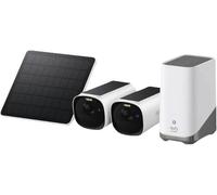 Eufy eufyCam E41 T8144 Kit 2 Cámaras + Homebase3 + Panel Solar 3W Exterior WiFi 2688x1520 IP66