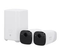 EUFY EUFY-CAM2PRO-S221 Kit 2 Cámaras + 1 HomeBase Eufy by Anker - 2K / 13400 mAh / Sensor PIR + Humanos - HomeBase WiFi / LAN /