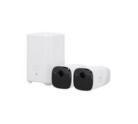 EUFY EUFY-CAM2PRO-S221 Kit 2 Cámaras + 1 HomeBase Eufy by Anker - 2K / 13400 mAh / Sensor PIR + Humanos - HomeBase WiFi / LAN /