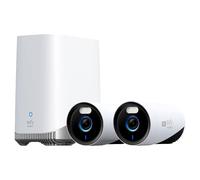 EUFY EUFY-EUFYCAM-E330-KIT2 Kit 2 Cámaras + 1 HomeBase 3 Eufy by Anker - 4K /Detección Humanos, mascotas y vehículos - HomeBase