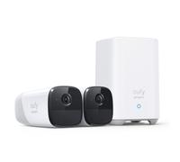 EUFY eufyCam 2 Pro Cámara IP Exterior 2K, 365 días de Batería, IP67, Visión Nocturna, Juego de 2 Cámaras