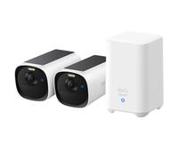 Eufy eufycam e40 2-cam kit + homebase s280 bala (forma) cámara de seg