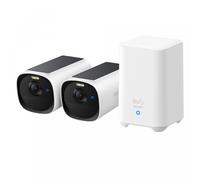 Eufy eufyCam E40 2-Cam Kit + HomeBase S280 Bala (forma) Cámara de seguridad IP Exterior 2688 x 1520 Pixeles Pared