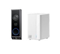 eufy HomeBase™ Professional S1 + Video Portero E340 (Funciona con batería) Blanco