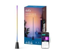 eufy Indoor Floor Lamp E10, RGBWW LED, Smart FLoor Lamp for Living Room and Bedroom, 16 Million Colors, 1700 Lumens, Works with Alexa, Google, Endless AI Light Themes for Christmas, Halloween, Black