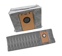 Eufy LR30 and Hybrid+ Robot Vacuum Replacement Dust Bags, 12-Pack 3L Capacity Leak-Proof Bags with 4-Layer Filtration and, Nonwoven Fabric Pull-Tab Design