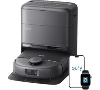 eufy C28 Omni Robot Aspirador y fregasuelos, mopa con Rodillo autolimpiante HydroJet, succión de 15 000 Pa, 5 en 1 para el hogar, diseño antienredos, evitación de obstáculos con IA.