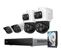 Sistema de cámaras de seguridad eufy PoE NVR S4, 2 cámaras bullet PTZ, 2 cámaras bullet