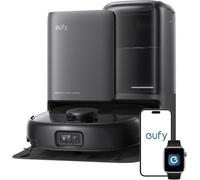 eufy Robot Aspirador Omni E25 Robot Aspirador y fregador 20.000 Pa | Sistema HydroJet, cepillos desenredantes DuoSpiral, Brazo CornerRover, estación Todo en uno