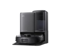eufy Robot aspirador Omni E25, aspirador quitamanchas portátil, sistema HydroJet, succión turbo de 20.000 Pa, cepillos desenredantes DuoSpiral, brazo CornerRover, estación todo en uno.