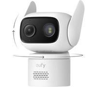 eufy Security C31 camara vigilancia wifi exterior e interior, cámara para mascotas y bebés con aplicación móvil, visión nocturna en color, giro e inclinación de 360,almacenamiento local,grabación 24/7