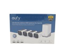 eufy Security Camara vigilancia WiFi Exterior Solar S330(eufyCam 3), 4K resolución, Enfoque y visión Nocturna, sin Tarifa mensual, Conjunto de Dos cámaras (4-CAM Kit)
