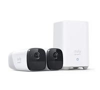 Camaras de Vigilancia eufyCam 2 Pro, 2K Cámara IP Exterior, 365 días de batería, Compatible con HomeKit, protección IP67, visión Nocturna, Juego de 2 cámaras, sin Tarifa mensual